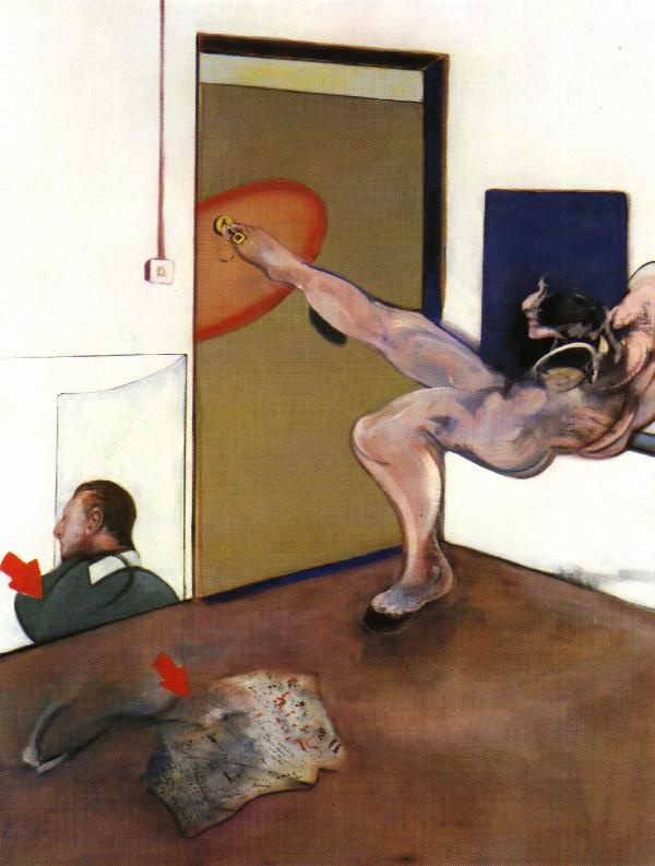 Francis Bacon. Sketch for the painting