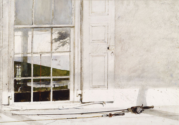 Andrew Wyeth. The rod and reel