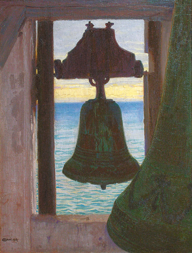 Edward Okun. The bell tower on the seafront