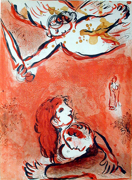 Marc Chagall. El rostro de israel. Una serie de ilustraciones para la Biblia.