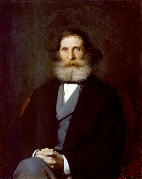 Ivan Nikolayevich Kramskoy. Portrait Of N. P. Bogolyubov