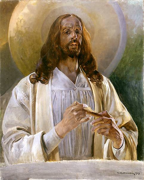 Jacek Malchevsky. Christ at Emmaus