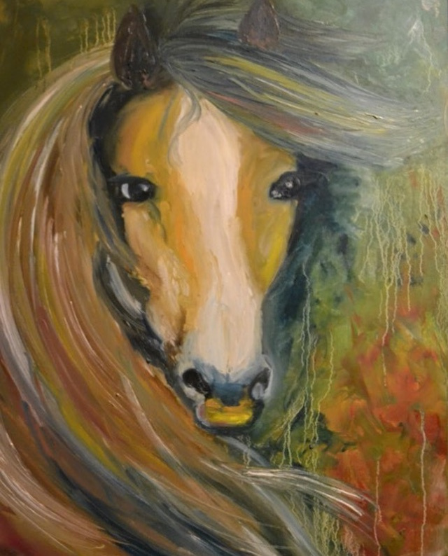 Alla Yurievna Lviv. Horse portrait