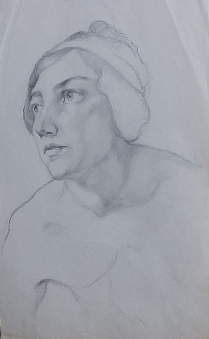 Natalia Nikolaevna Agapieva - Zakharova. Retrato de atleta