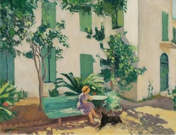 Albert Marquet. The rest of the house in the summer