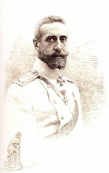 Mikhail Viktorovich Rundaltsov. Portrait of Grand Duke Konstantin Konstantinovich