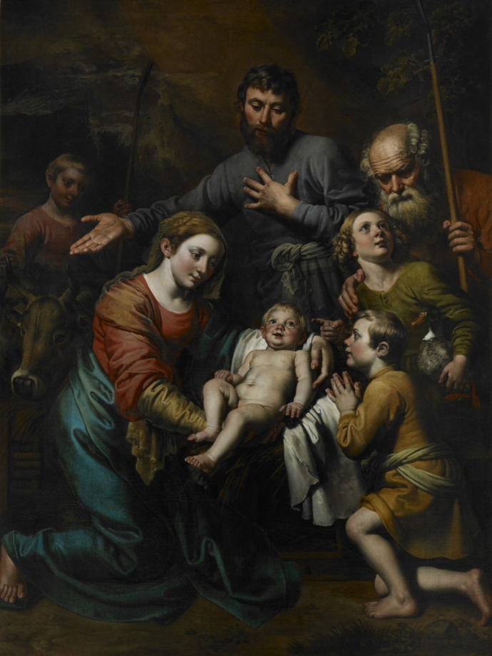 Theodore van loon. The Adoration of the Shepherds