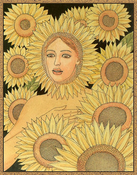 Giovanni Caselli. Sunflowers
