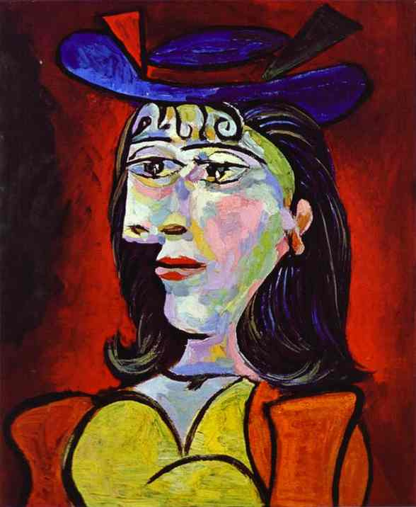 Pablo Picasso. Portrait of a woman (Dora Maar)