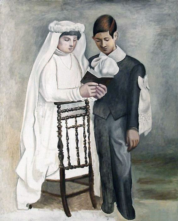 Pablo Picasso. First communion