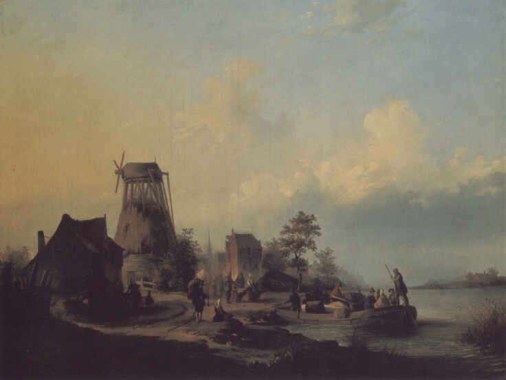 Cornelis van Haarlem. Kanalfiguren