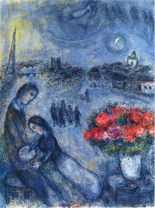 Marc Chagall. Artist and His Bride