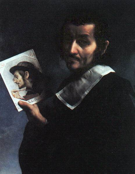 Carlo Dolci. Double self-portrait
