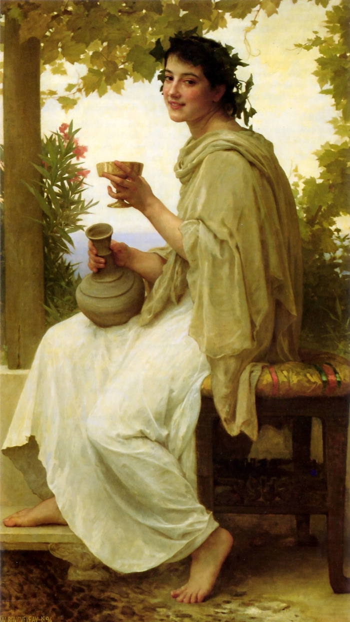 William-Adolphe Bouguereau. Bacante