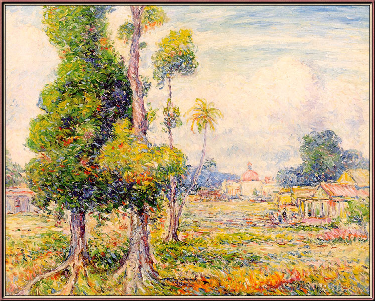 Reynolds Beal. Mango trees in Rio Pedras