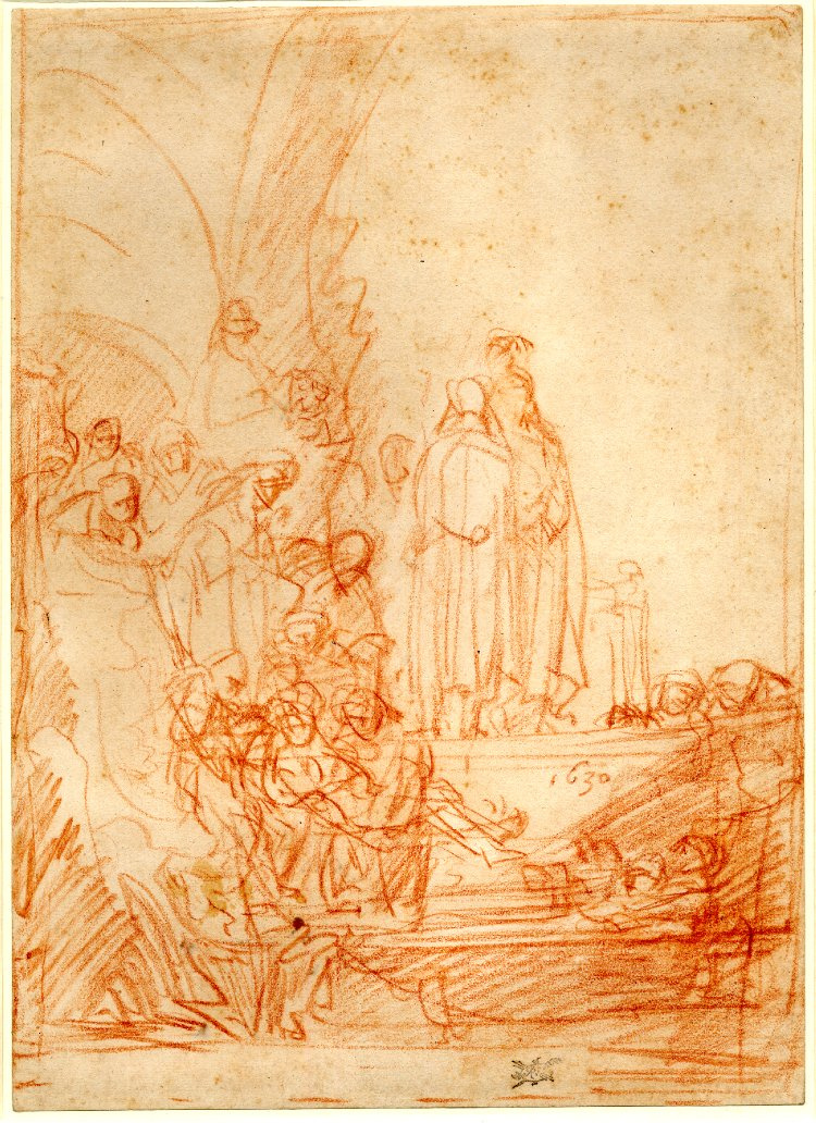 Rembrandt Harmenszoon van Rijn. The Entombment of Christ