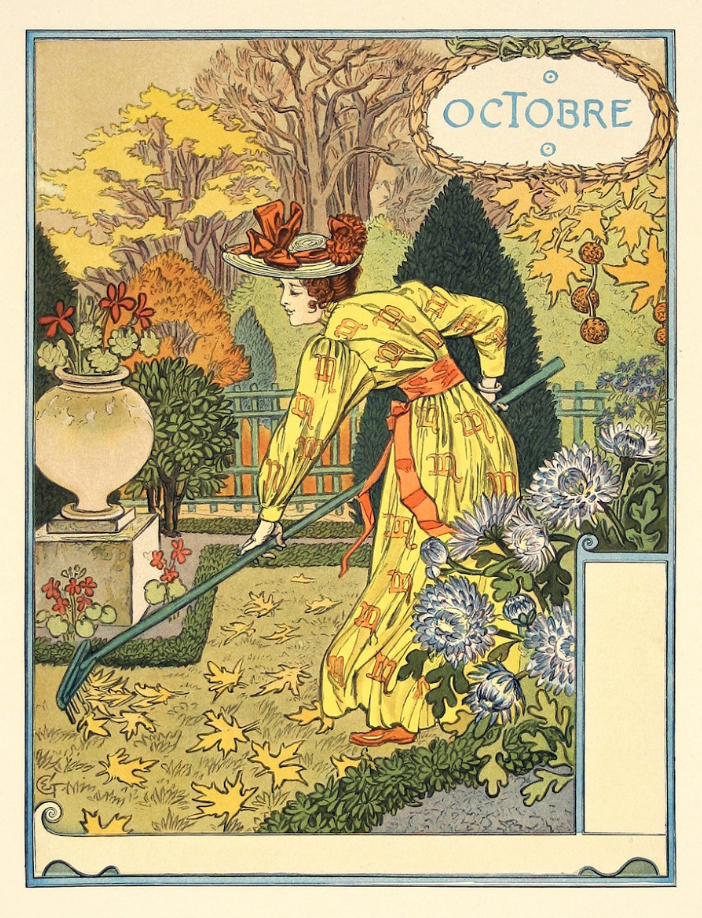 Eugene Grasse. Octobre. Le calendrier