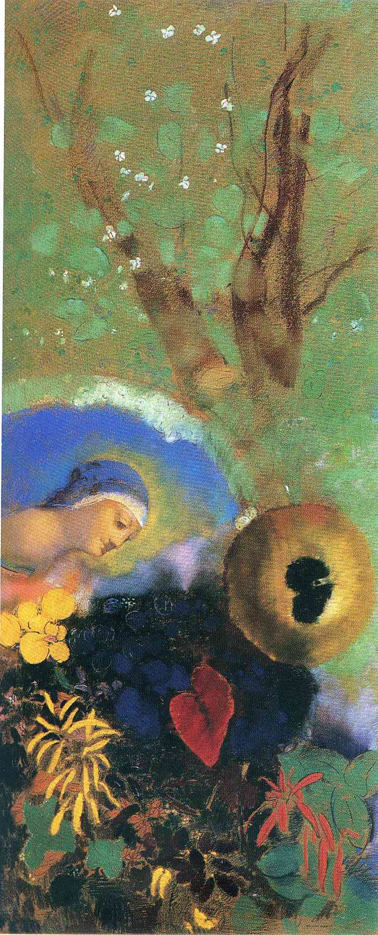 Odilon Redon. Dedication to Leonardo da Vinci