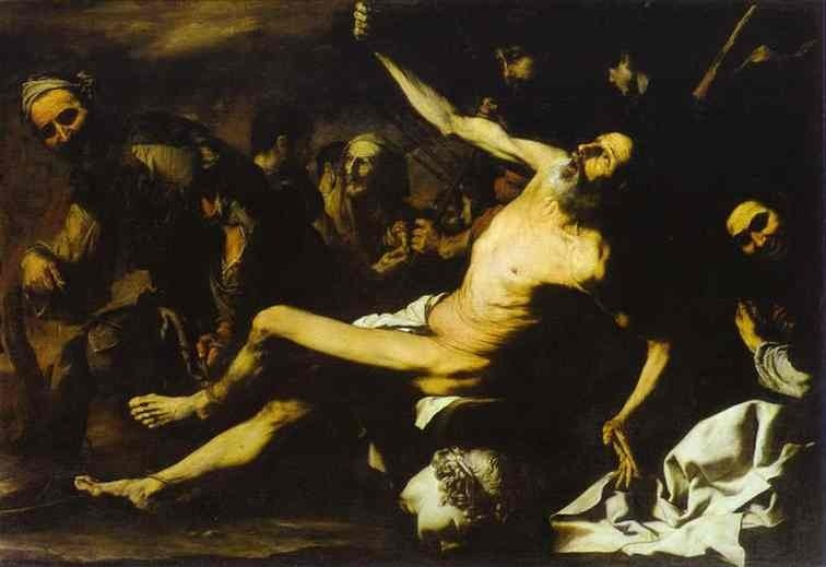 The martyrdom of St. Bartholomew