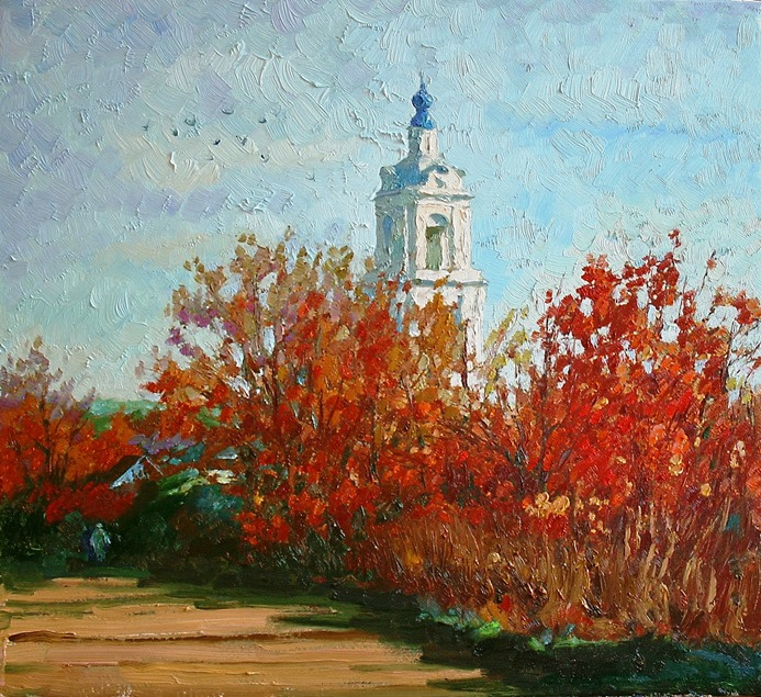 Mikhail Rudnik. Autumn in Poretsky