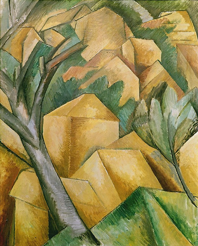 Georges Braque. Houses in l'estaque