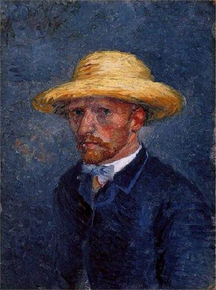 portrait of theo van gogh (or a self-portrait of vincent van