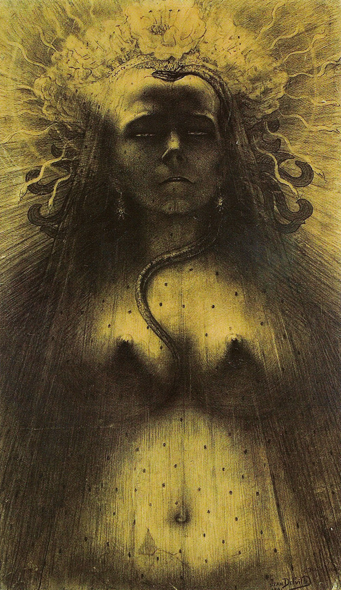 Jean Delville. Idol of Viciousness