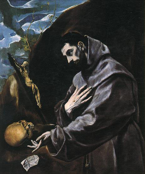 Domenico Theotokopoulos (El Greco). Prayer Of St. Francis