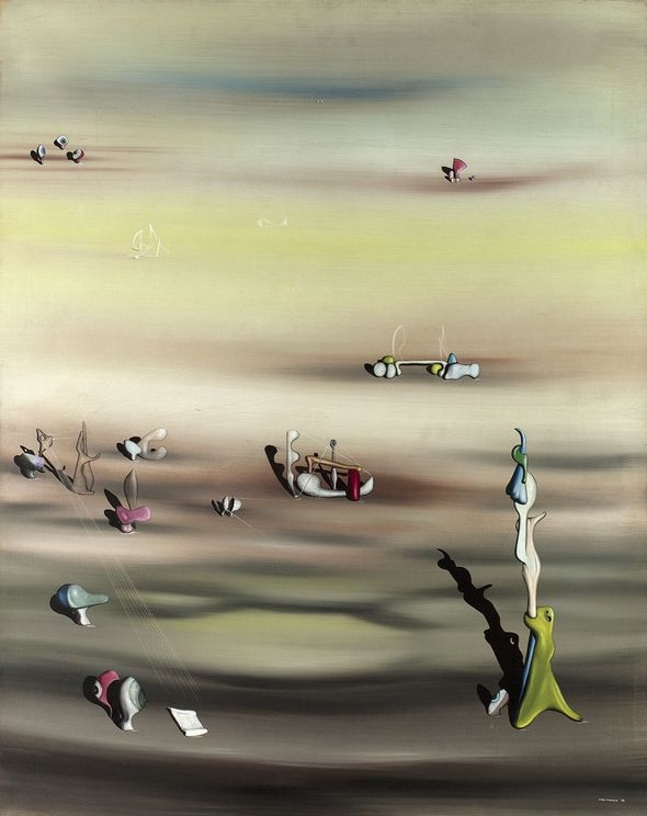 Yves Tanguy. The extinction of species II