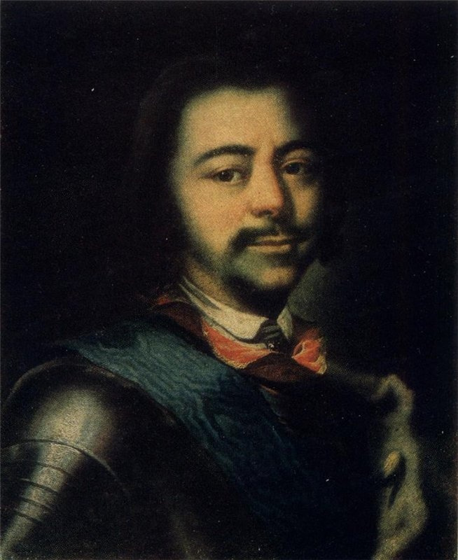 Ivan Nikitich Nikitin. Retrato de Pedro I