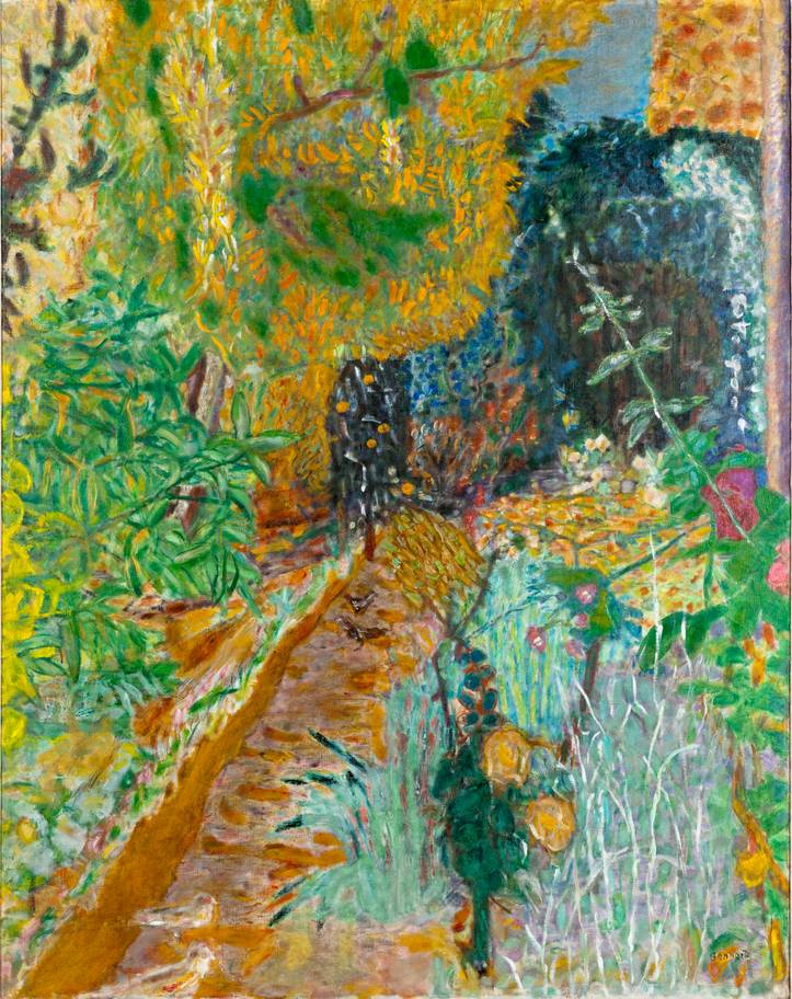 Pierre Bonnard Garden, 1936, 100×127 cm : Descriptif de l'œuvre