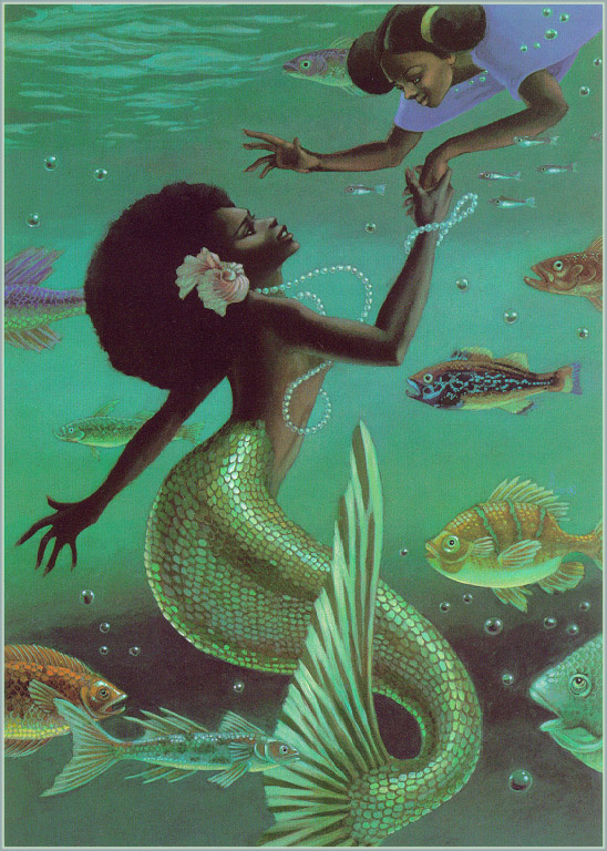 Diane Dillon. Mary Belle and the mermaid