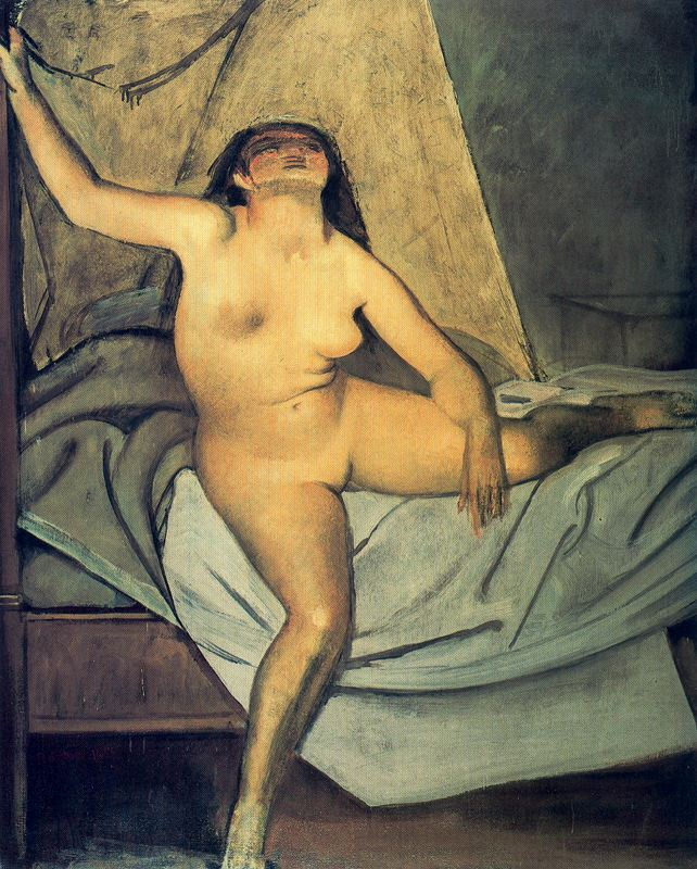Balthus (Balthasar Klossovsky de Rola). Getting out of bed