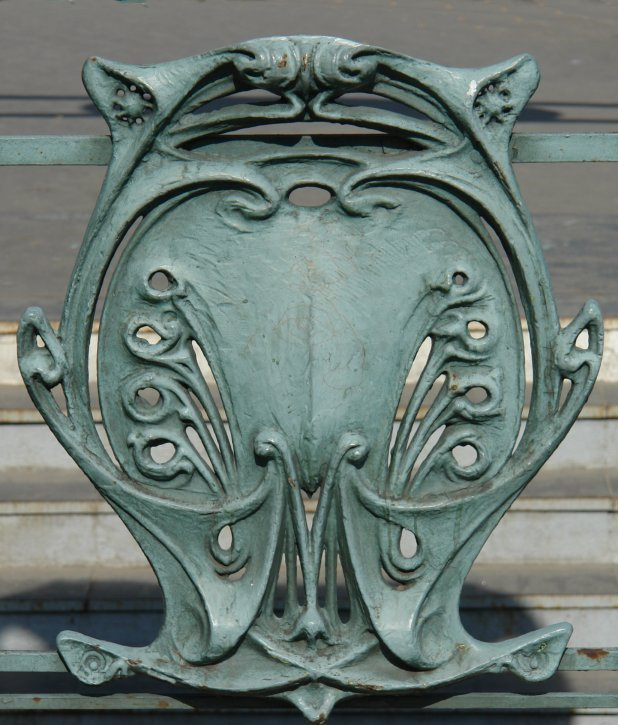 Entrance to the Raspail metro station, Paris