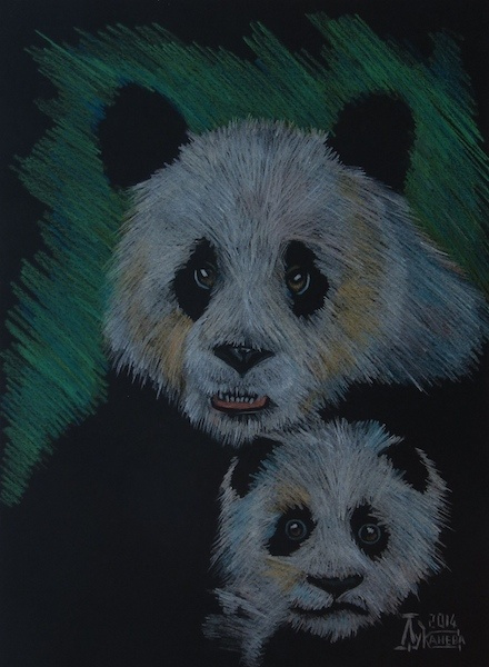 Larissa Lukaneva. Pandas