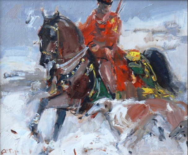 Alexander Vladimirovich Gorbikov. Russian horseman.