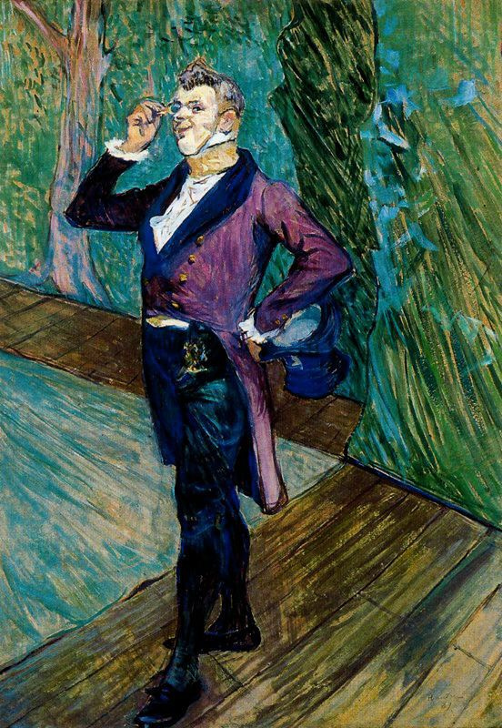 Henri de Toulouse-Lautrec. The Actor Henry Samary