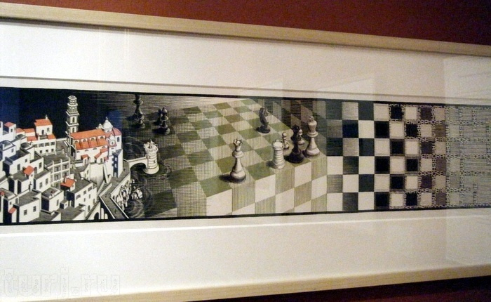 Maurits Cornelis Escher. Element exposure