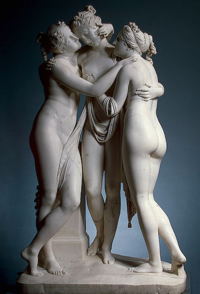 Antonio Canova. The three graces