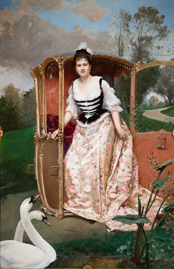 Raimundo de Madrazo y Garreta. Portrait of Isabel McCreary