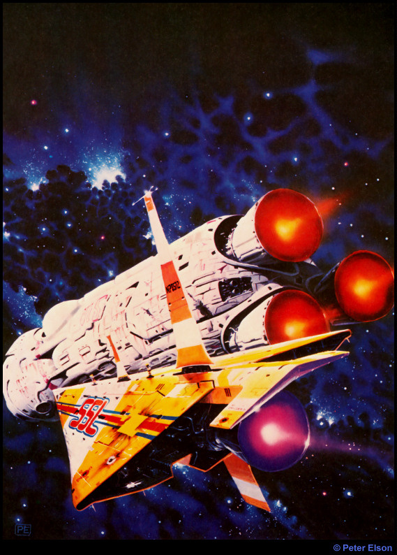 Peter Elson. Space plot 11