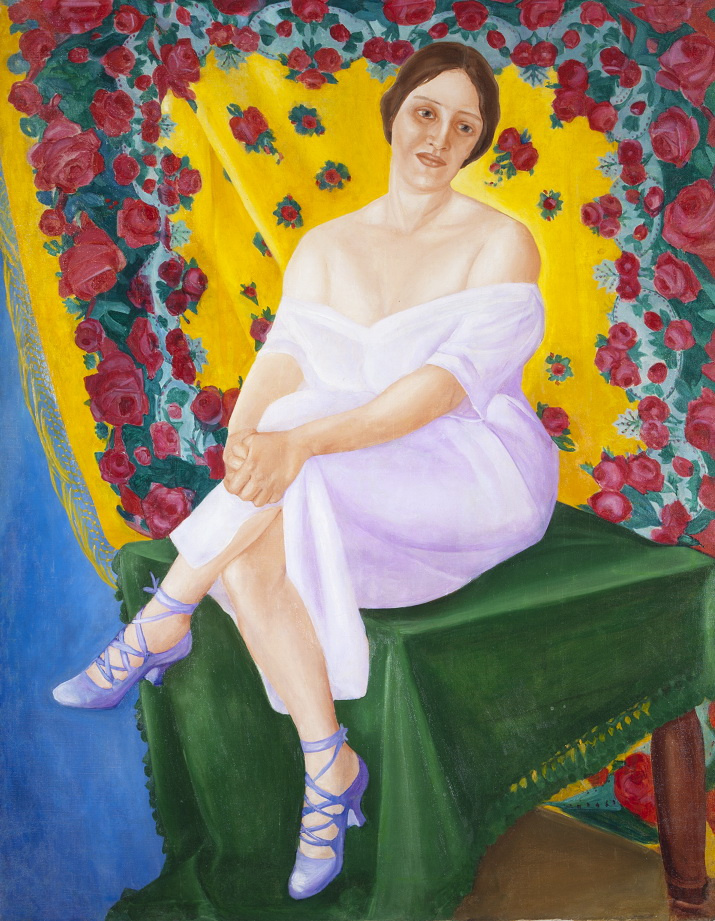 Favsta Nikolaevna Shikhmanova. Portrait of a ballerina