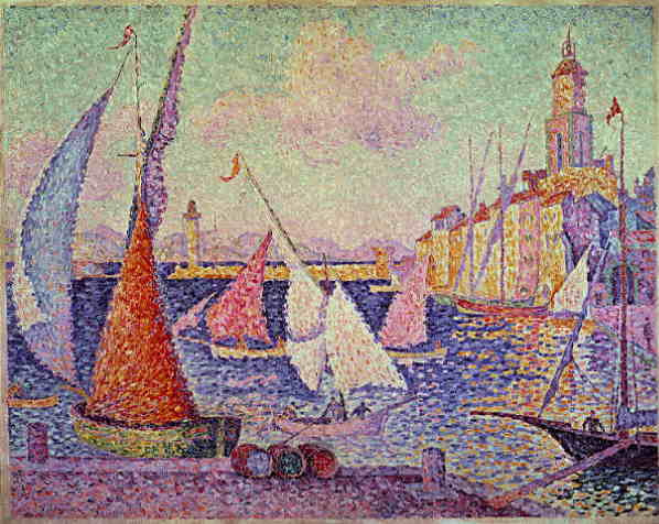 Paul Signac. The Port Of Saint-Tropez