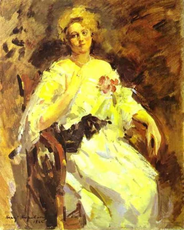 Константин Алексеевич Коровин. Портрет женщины