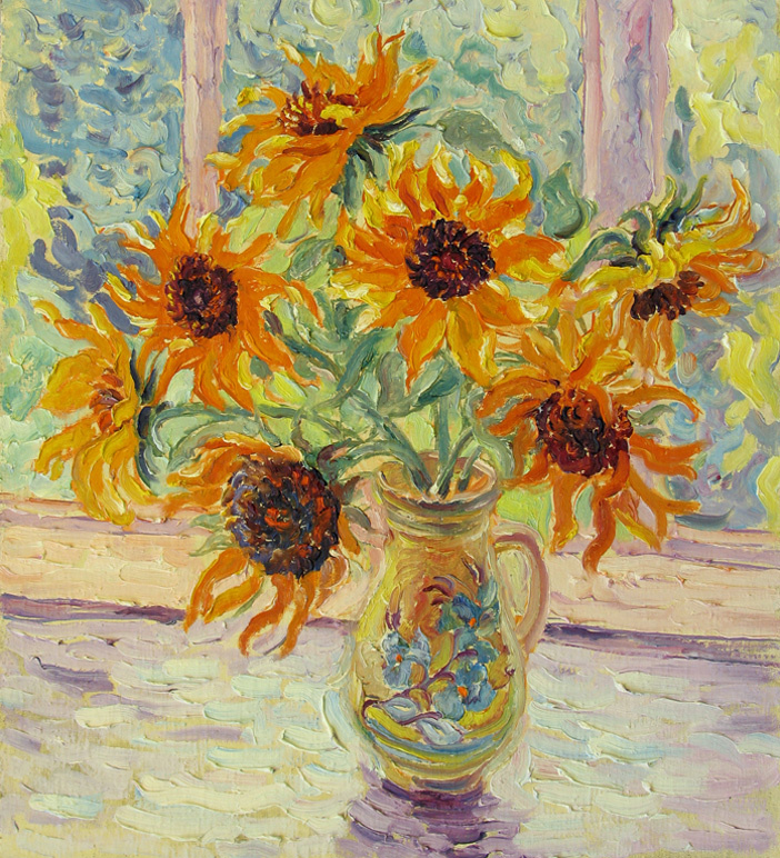 Alexey Vladimirovich Konstantinov. Sunflowers