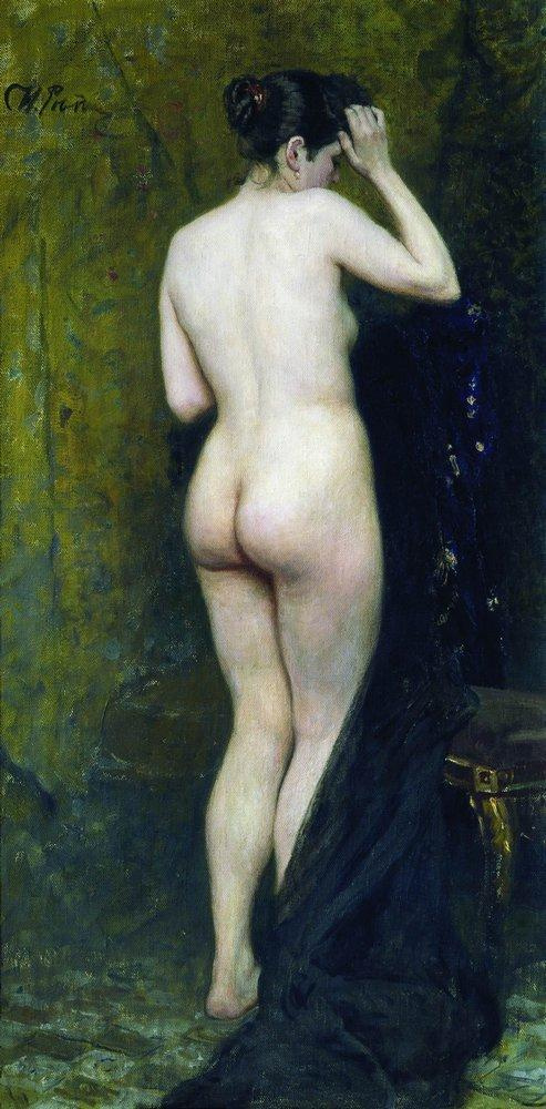 Ilya Efimovich Repin. Nude model (from behind)