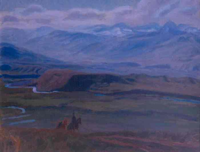 Kubanychbek Amankozhoev. La vallée