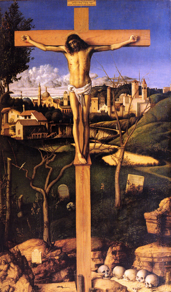 Giovanni Bellini. Crucifixion of Christ