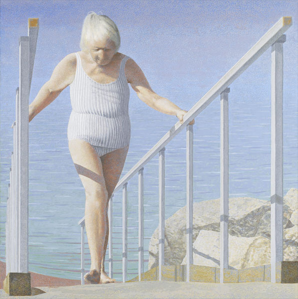 Alex Colville. Donna sulla rampa