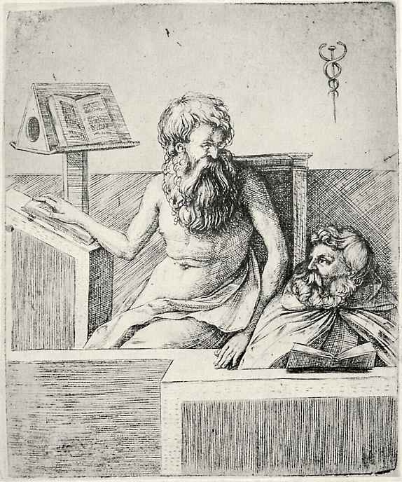 Jacopo de Barbary. Two elders reading